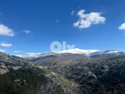 LAND For Sale in Faqra-Ahlam with View أرض في فقرا