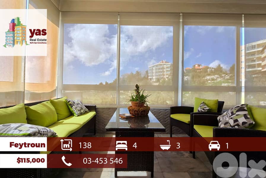 Feytroun 170m2| Panoramic Mountain View | Excellent Condition |DA| 0