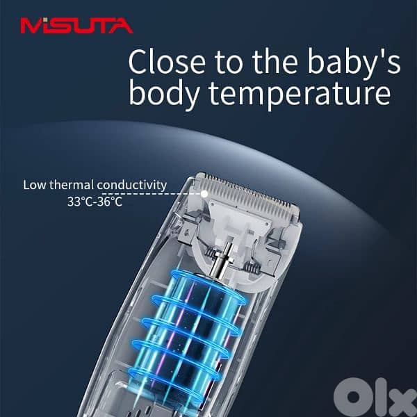 Quiet Baby Hair Clipper with Built-in Vacuum 13