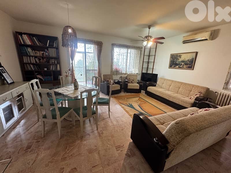 RARE Garden Apartment in Ain Saadeh | Furnished & Quiet 0