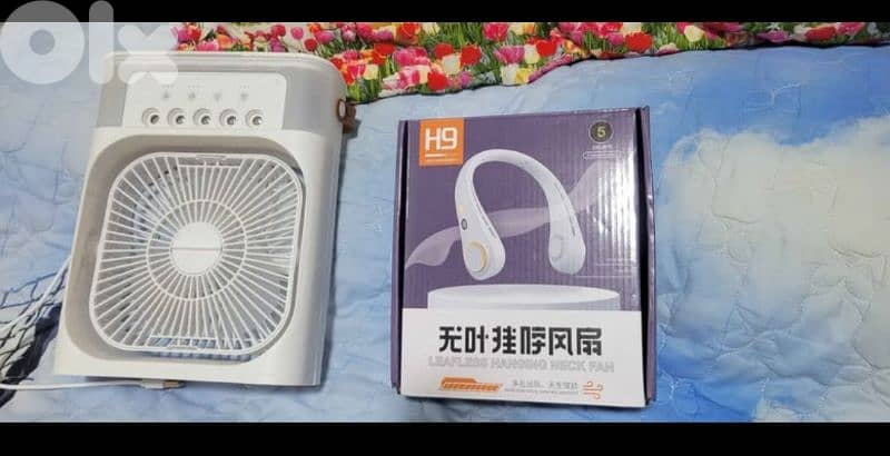 Portable cooling fan usb and neck fan new in the box 0