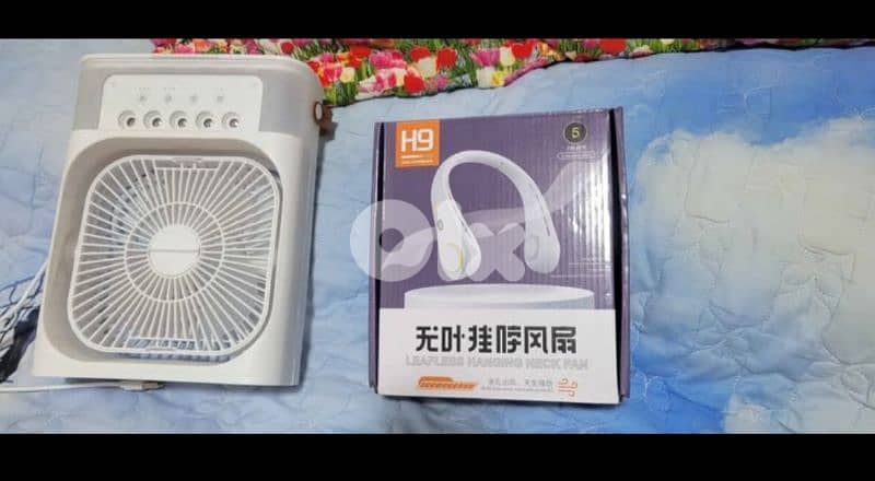 Portable cooling fan usb and neck fan new in the box 1