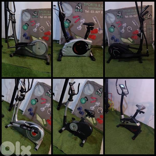 Cardio elliptical bicycle and Treadmill 03 027072 GEO SPORT AND MORE 0