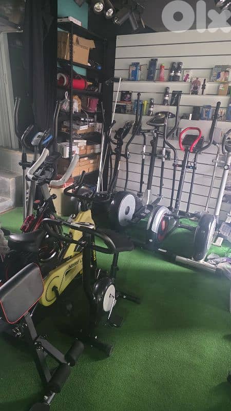 Cardio elliptical bicycle and Treadmill 03 027072 GEO SPORT AND MORE 2
