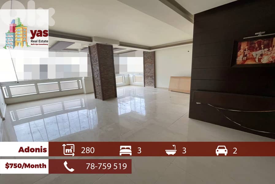 Adonis 280m2 | Rent | Prime Location | Sea View | JA/EL 0