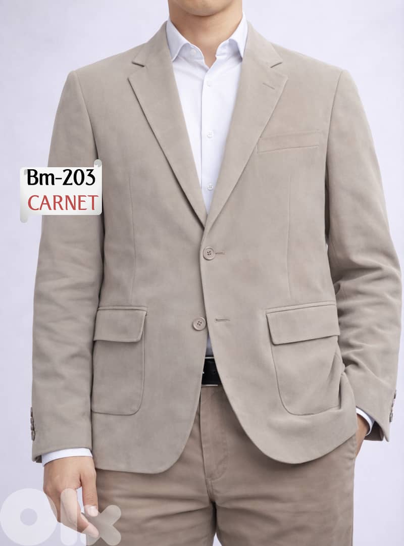 European Collection of Suede, Poly-Cot, & Bomull Blazers 3