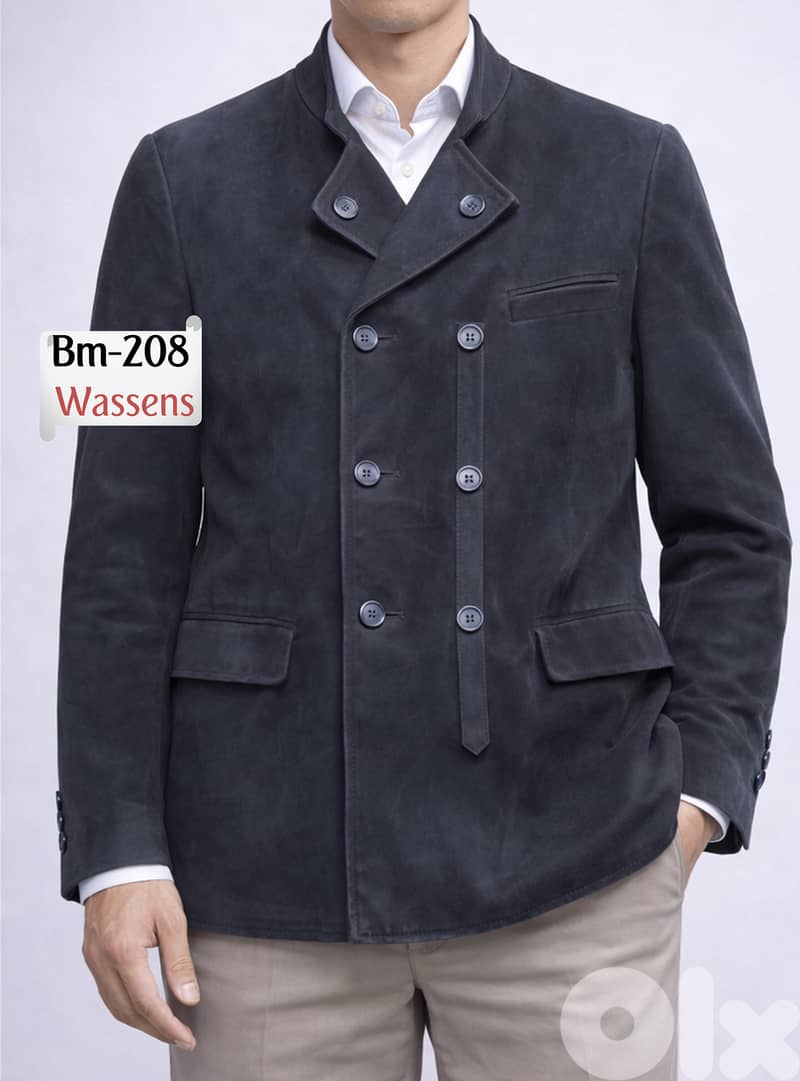 European Collection of Suede, Poly-Cot, & Bomull Blazers 8