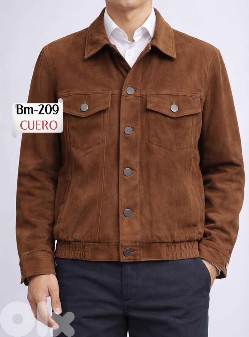 European Collection of Suede, Poly-Cot, & Bomull Blazers 9