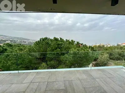 Prime Location Semi Furnished Apartment in Rabweh + Sea/Mountain View