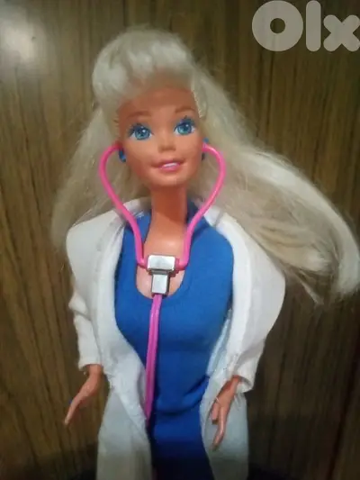 DOCTOR Barbie Mattel94 rare vintage Heart Beat mechanism great doll=43