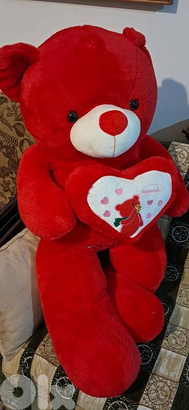 Big Red teddy bear 0