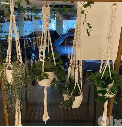macrame plant hangers