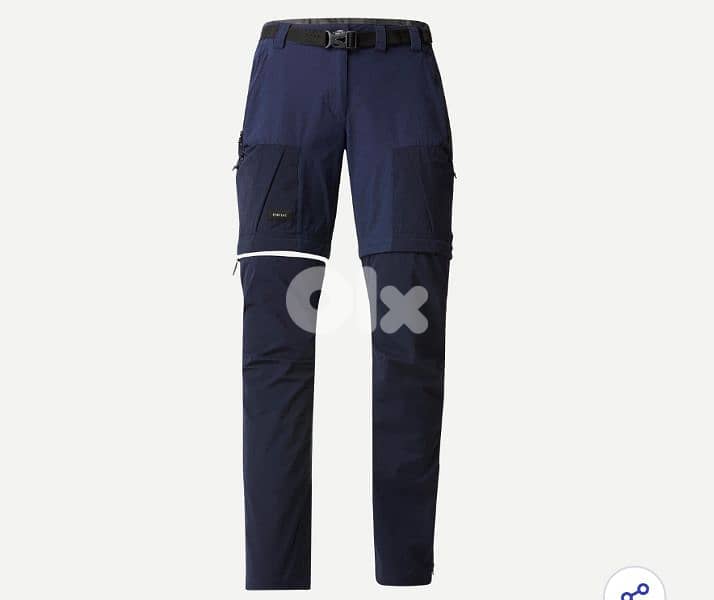 quechua forclaz hiking pant 0