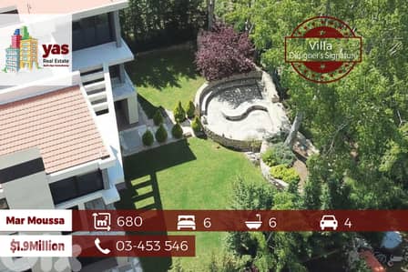 Mar Moussa 680m2 Villa | 500m2 Gardens |Private Street | Upgraded |JMC