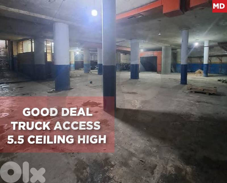 Warehouse for Sale in Tallet El Khayat – 1050 SQM REF#MD128995 0