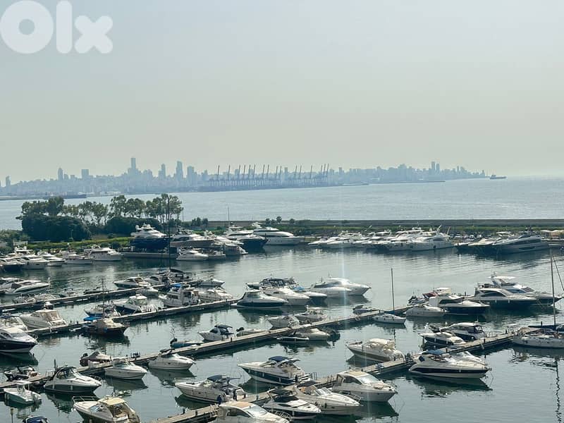 Waterfront Dbayeh/ Elegant Seafront Living Apartment for RENT – ضبيه 0