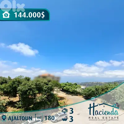 Apartment For Sale In Ajaltoun
