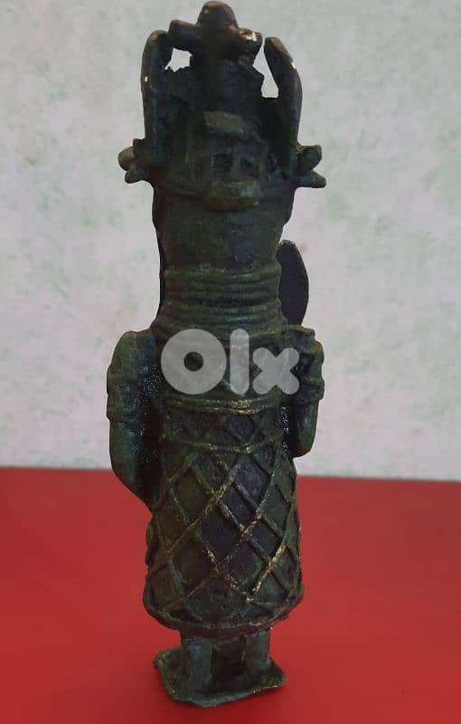 vintage  lion sculpture bronze 3