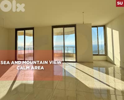 sea and mountain view, keserwan, Calm Area , Ghazir/غزير REF#SU131831