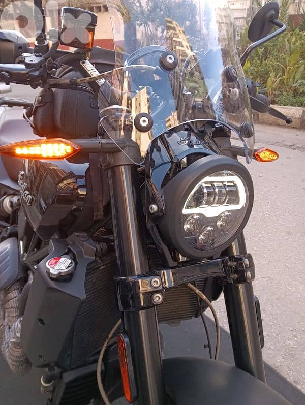 Indian Ftr 1200cc like new 900miles company source cruise control 2