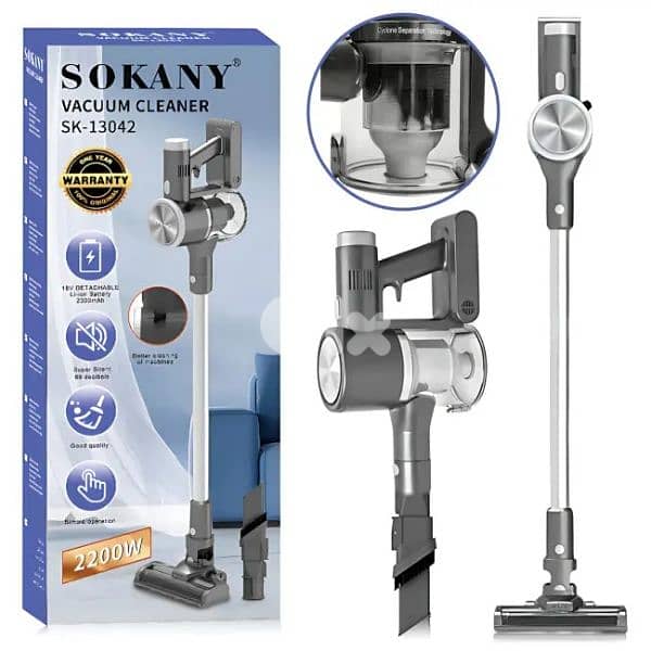 cordless vacuum cleaner charge SOKANY مكنسة 0