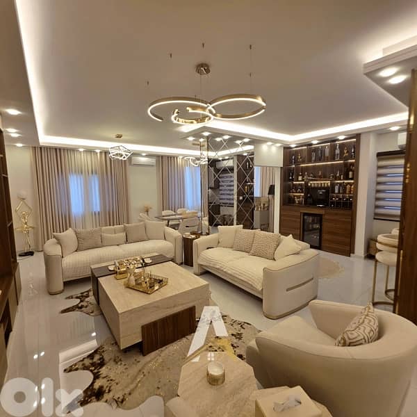 270 sqm High-End & Fully Furnished Duplex in MANSOURIEH 0