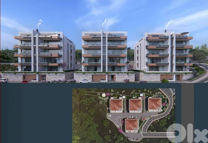 Apartment for sale in Mtayleb/ Roof/Terrace/ Under construction 0