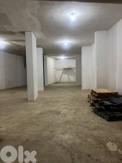 Warehouse for rent in jounieh highway