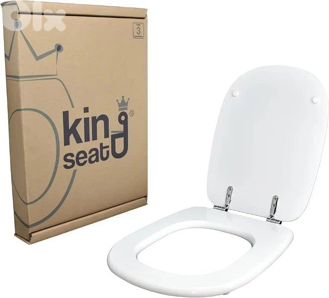 king seat wooden toilet seat (made in italy) 0
