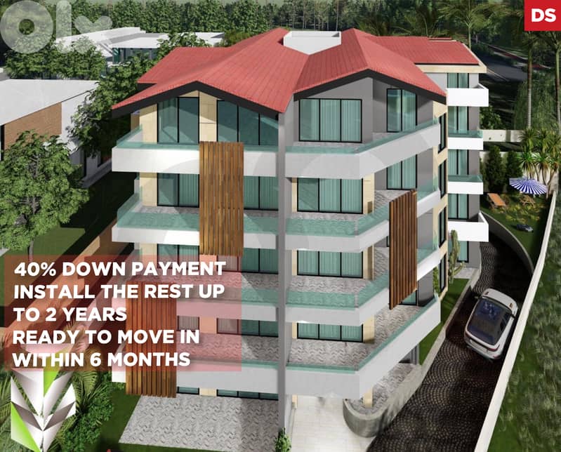 Down payment 40%/Hlaliyeh/الهلالية ! REF#DS131833 ! 0