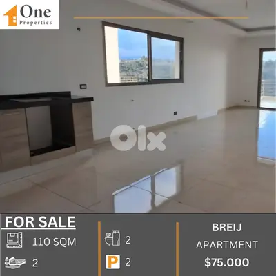APARTMENT FOR SALE IN BREIJ JBEIL