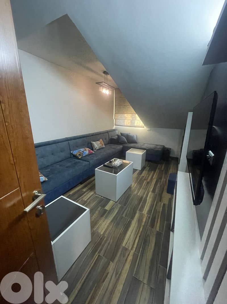 FURNISHED APARTMENT FOR RENT IN MANSOURIEH PRIME +TERRACE, (MANR-300) 0