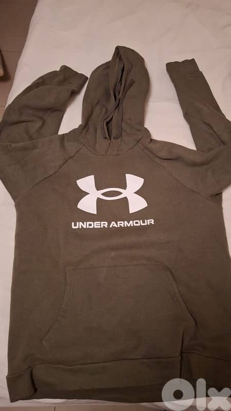 Under Armour hoodie Kaki Large 0
