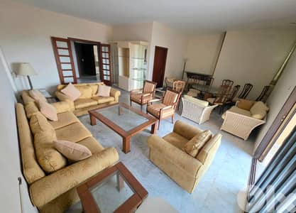 Furnished Apartment + Terrace For Sale In Rayfoun شقة للبيع في ريفون