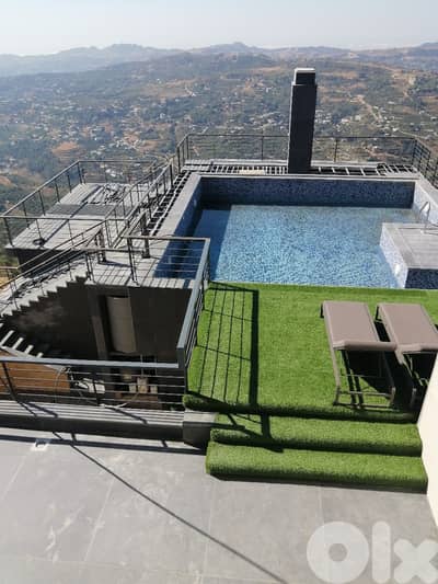 L20170 - A 200 SQM Duplex Luxury Chalet For Sale Inside Faqra Club L20170 - A 200 SQM Duplex Luxury Chalet For Sale Inside Faqra Club