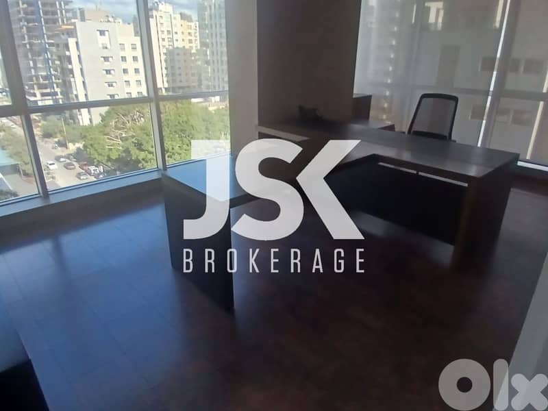 L20174 - Spacious High-End Furnished Office For Rent in Sin El Fil 0