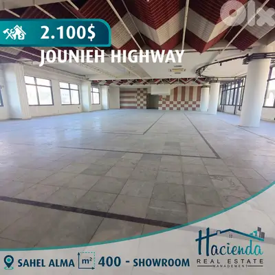 Showroom For Rent On Jounieh Highway