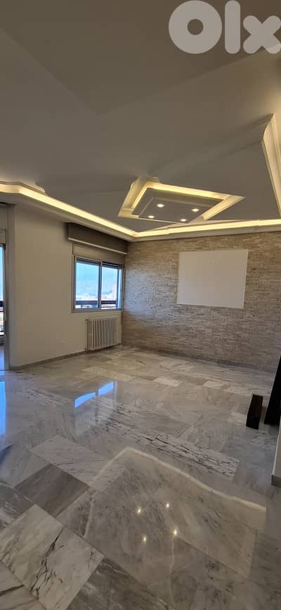 Fully Renovated apartment in Mtayleb with sea and mountain views
