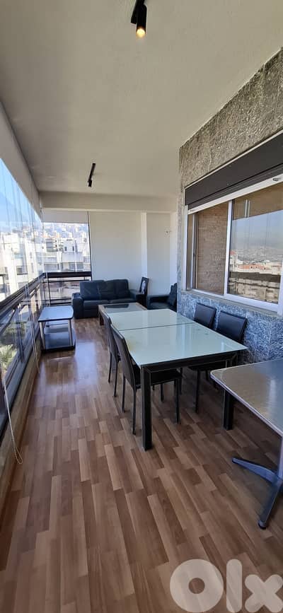 Fully Renovated apartment in Mtayleb with sea and mountain views