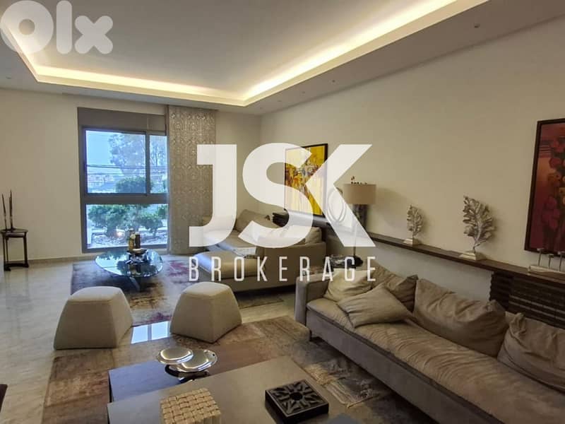 L20207-Fully furnished Decorated High-End Apartment For Sale in Bsalim 0