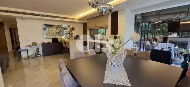 L20207-Fully furnished Decorated High-End Apartment For Sale in Bsalim