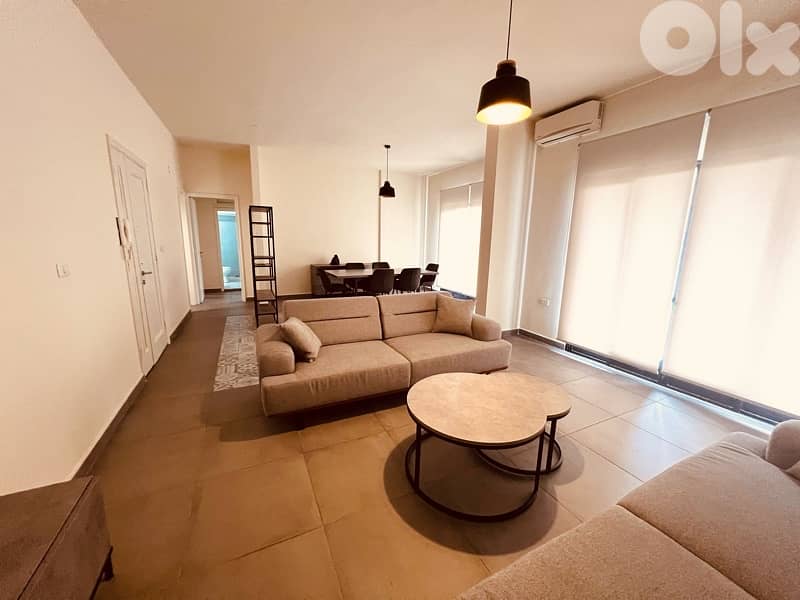 Achrafieh 150m Prime Area Renovated Furnished 2bdr 2bath pkg balconies 0