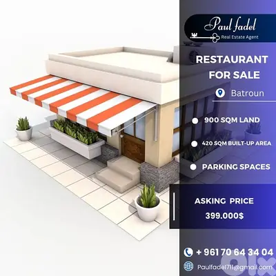 restaurant for sale !!