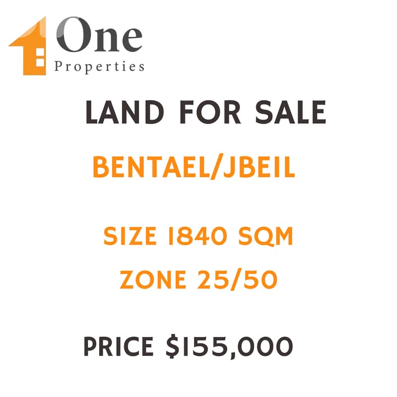 LAND FOR SALE IN BENTAEL/JBEIL 0