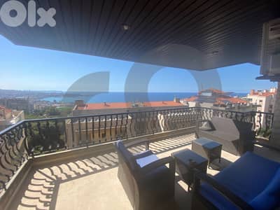 Full sea view/AC/parking spaces/Sahel Alma/ ساحل علما - REF#HN131902 !