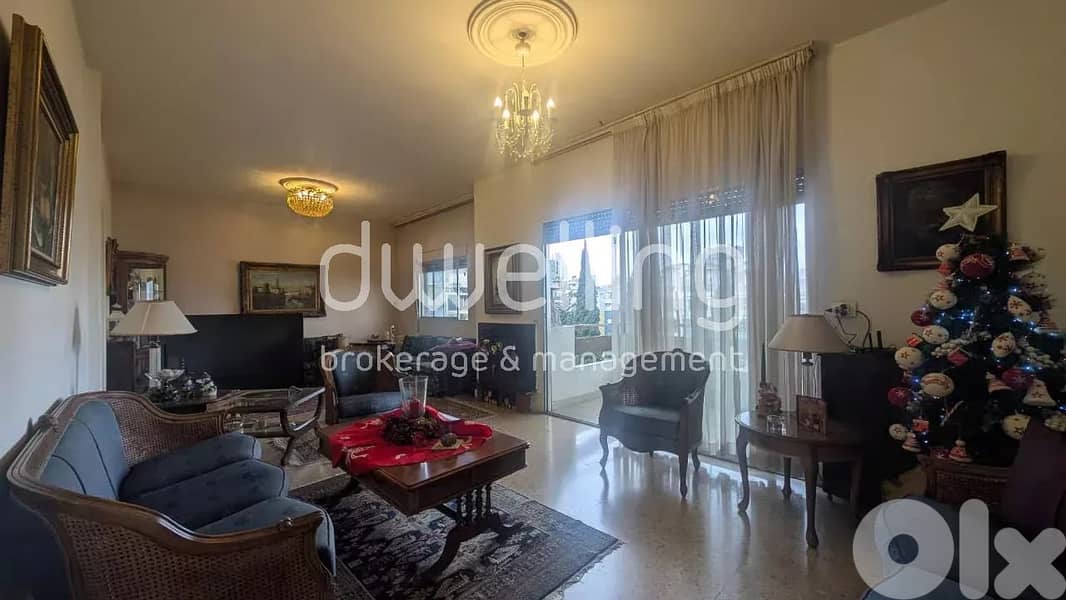 3-Bedroom Apartment with Parking in Achrafieh 0