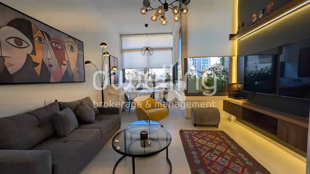 Stylish Furnished 1-Bedroom in Achrafieh – Carré d’Or 0
