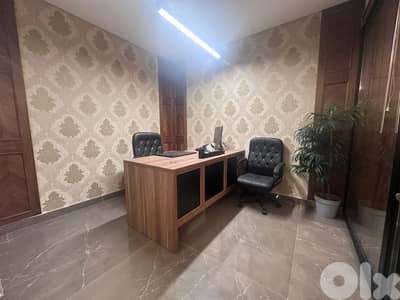 Fully-Furnished Office for Rent in Jnahمكتب مفروش للإيجار في الجناح