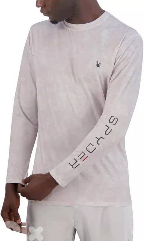 spyder men's rash guard sweatshirt 0