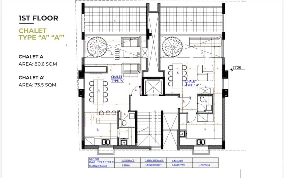 Chalet for sale in Faraya Tilal Al Assal/ Duplex/ Under construction 5
